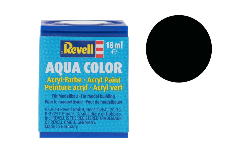 Revell Peinture acrylique 36 107 noir brillant