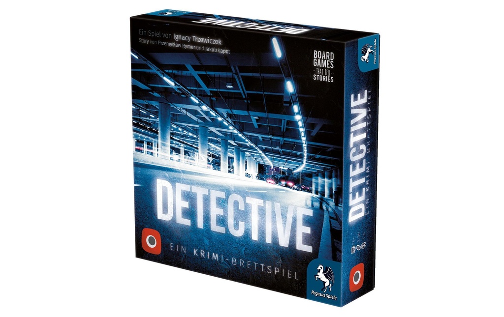 Pegasus Spiele Jeux de connaisseur Detective: Ein Krimi-Brettspiel
