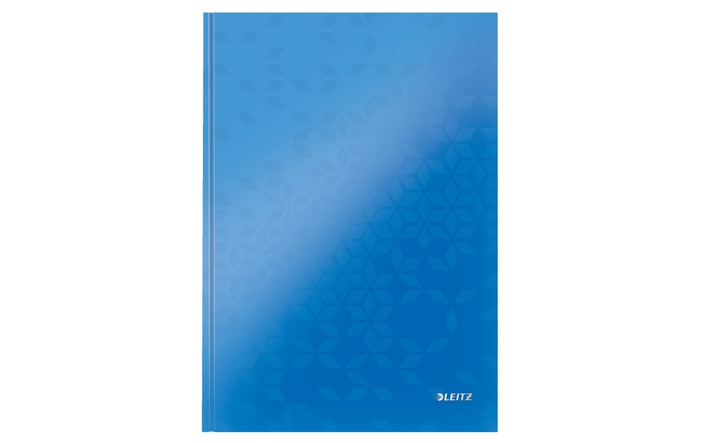 [123462536] LEITZ Livre note WOW A4 ligné, bleu (160 pces)