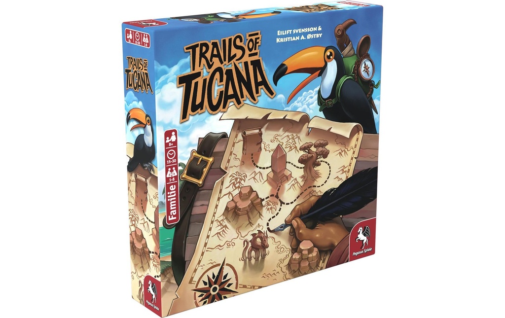 Pegasus Spiele Jeux de cartes Trails of Tucana -DE-