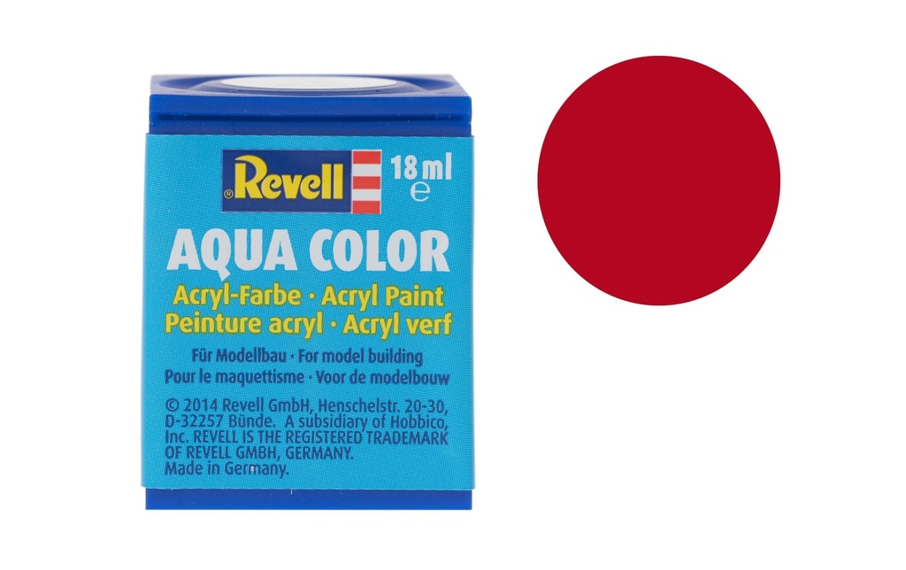 Revell Peinture acrylique 36 136 rouge carmin mat