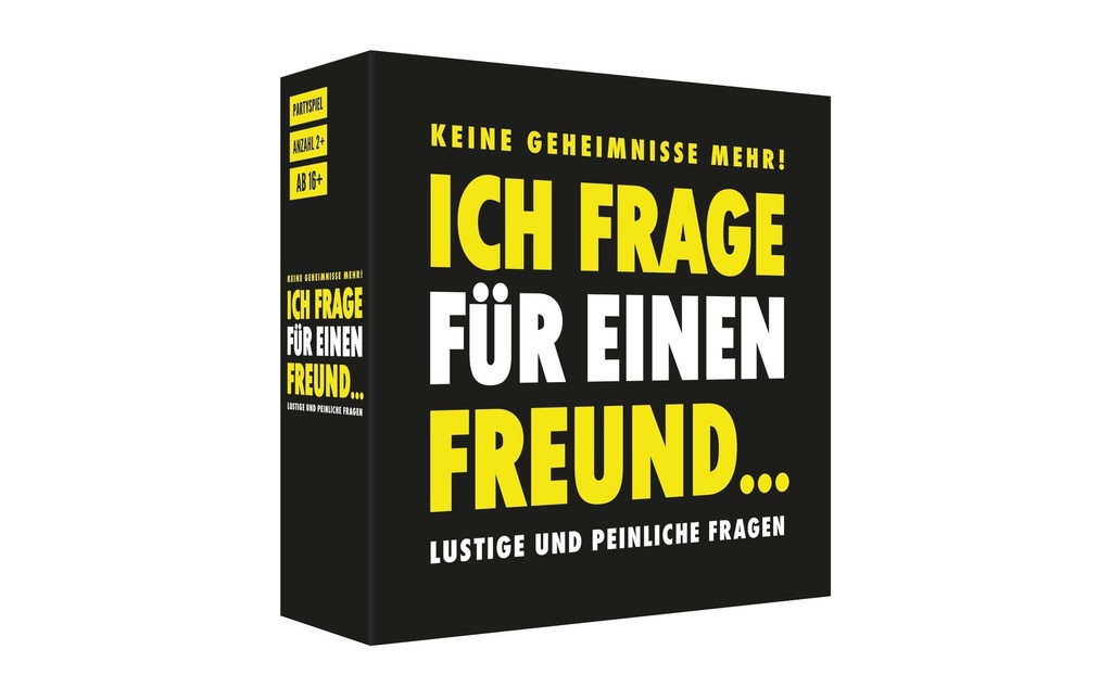Kylskapspoesi AB Jeux de cartes Ich frage für einen Freund -DE-