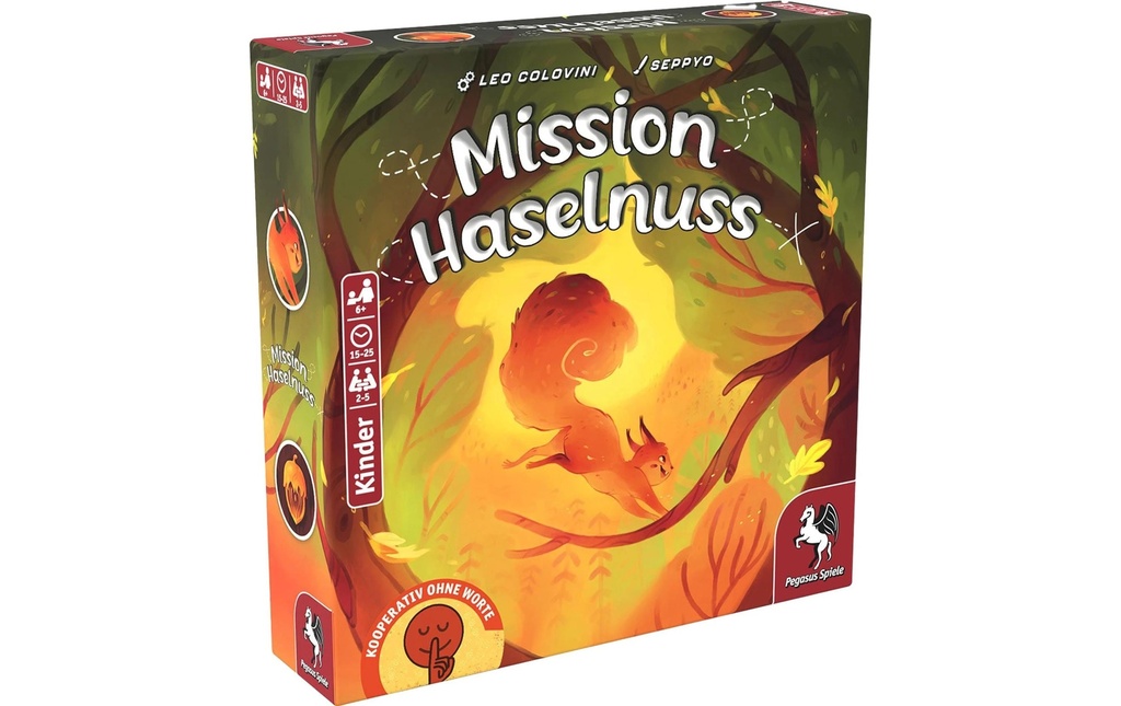 Pegasus Spiele Jeux d’enfant Haselnuss -DE-