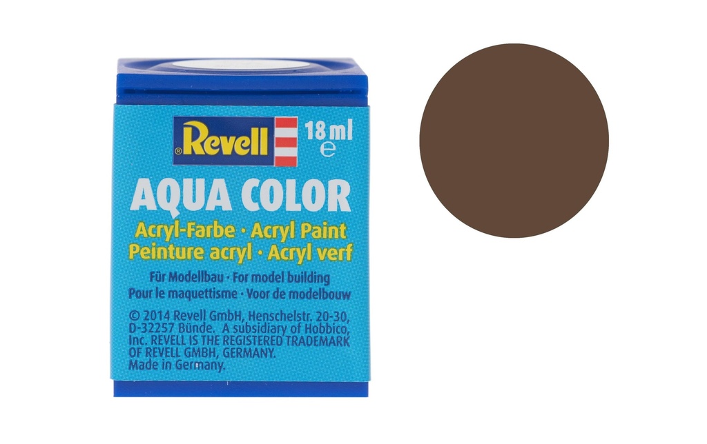 Revell Peinture acrylique 36 381 marron mat en soie