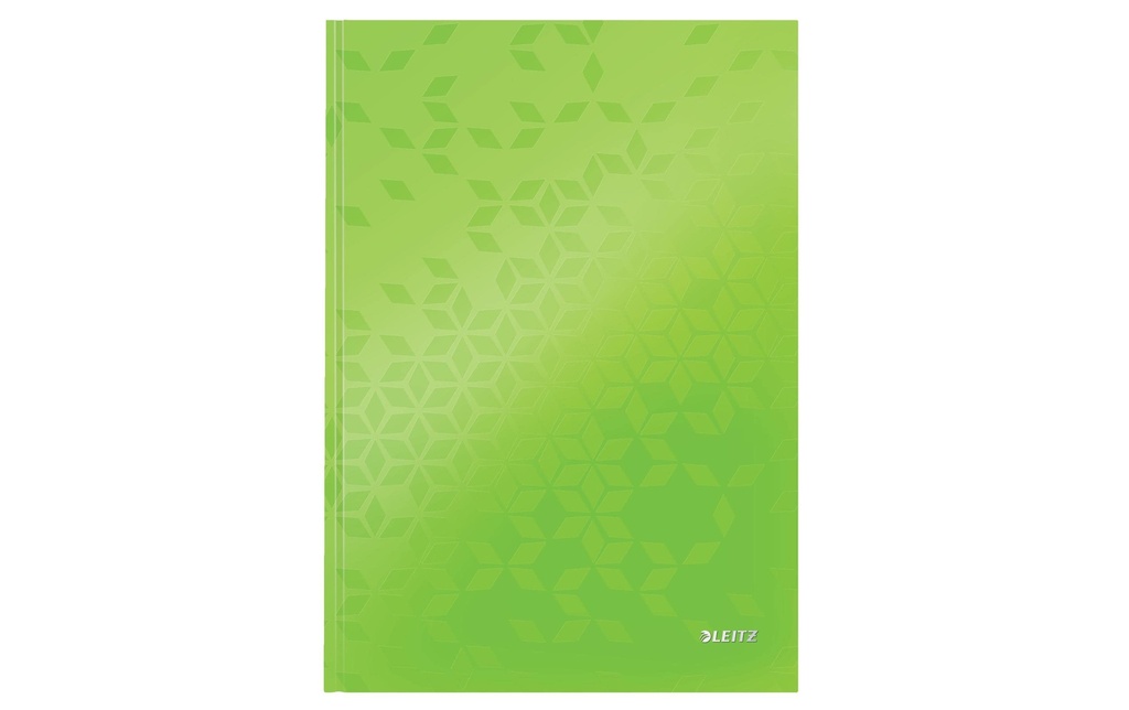 LEITZ Livre notes WOW A4 ligné vert (160 pces)