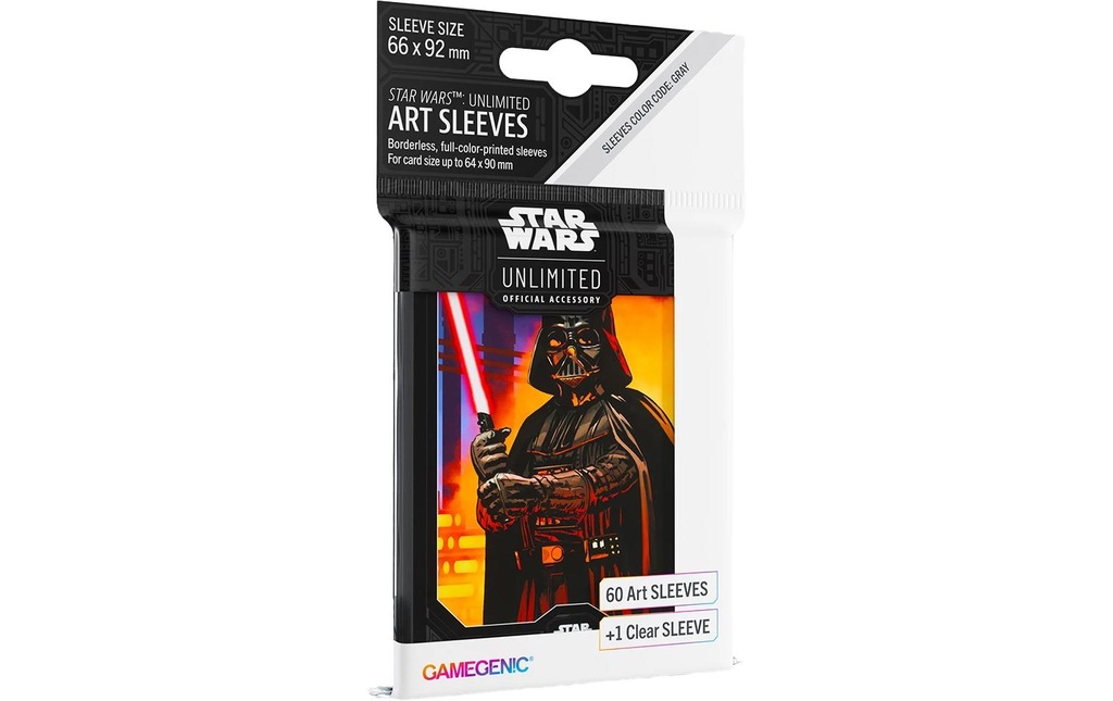 Asmodée Étui à cartes Art Sleeves Darth Vader