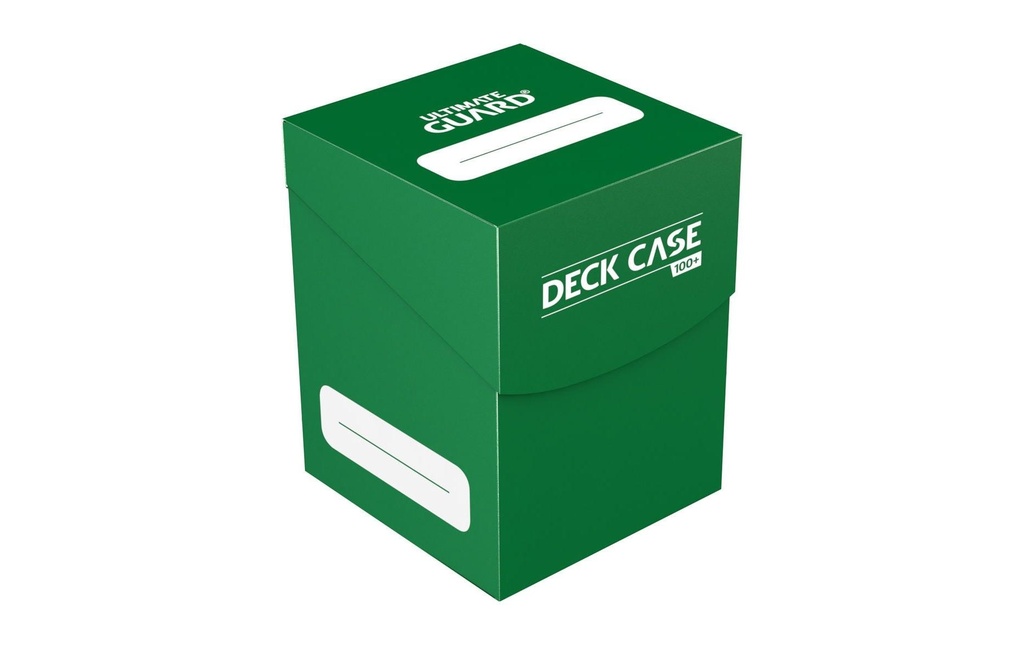 Ultimate Guard Boîte à cartes Deck Case 100+ taille standard vert