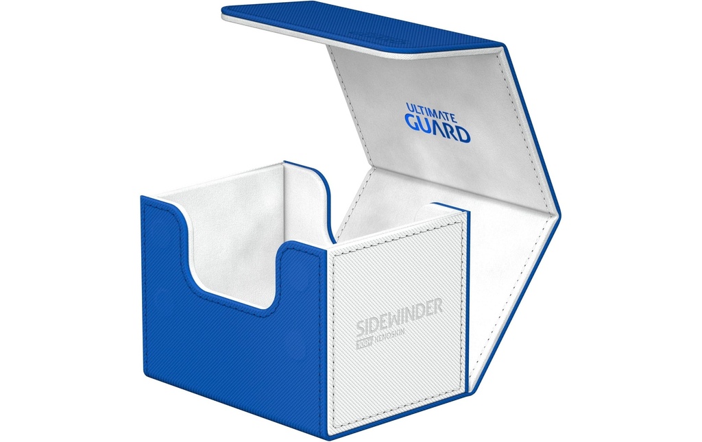 Ultimate Guard Boîte à cartes XenoSkin Synergy Sidewinder 100+ Bleu/blanc