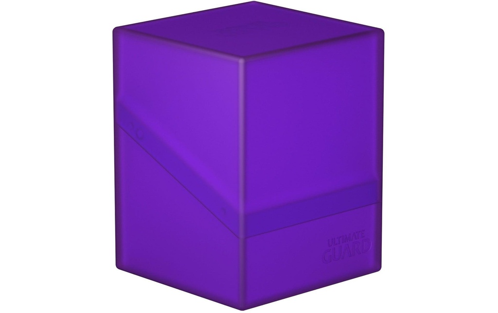 Ultimate Guard Boîte à cartes Boulder Deck Case taille standard 100+ Amethyst