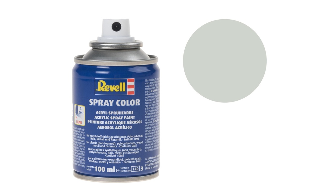 Revell Acrylique en bombe 100 ml Gris Soie mat