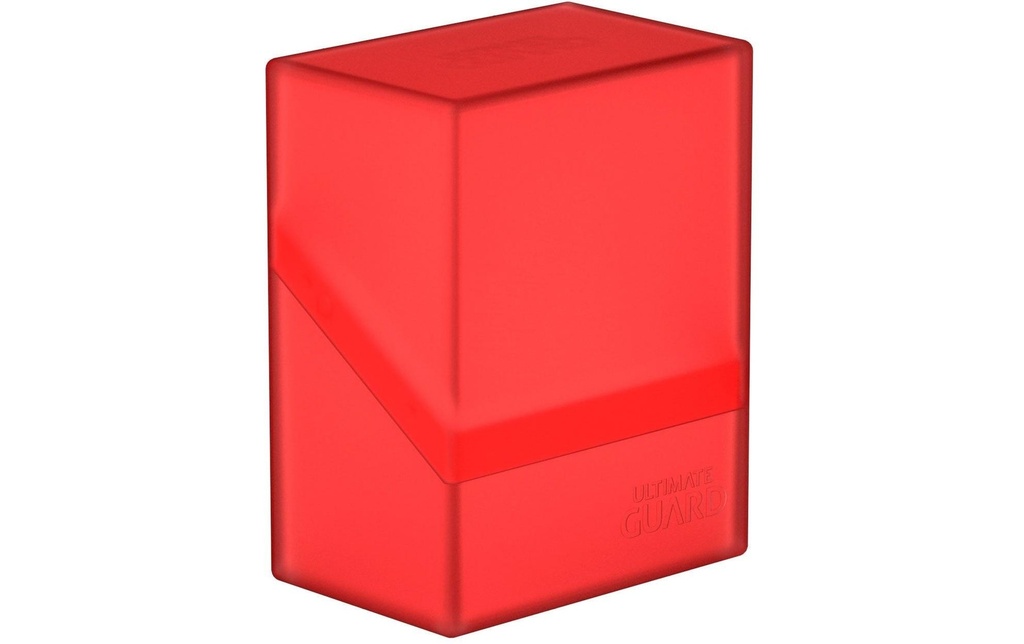 Ultimate Guard Boîte à cartes Boulder Deck Case taille standard 60+ Ruby