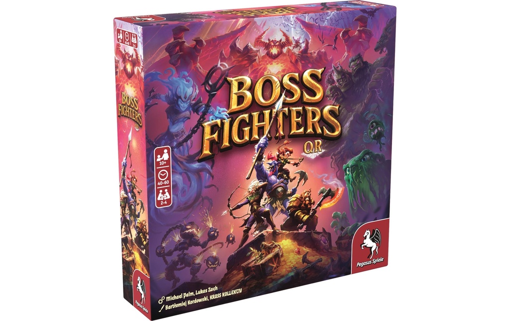 Pegasus Spiele Jeux pour la famille Boss Fighters QR -EN-