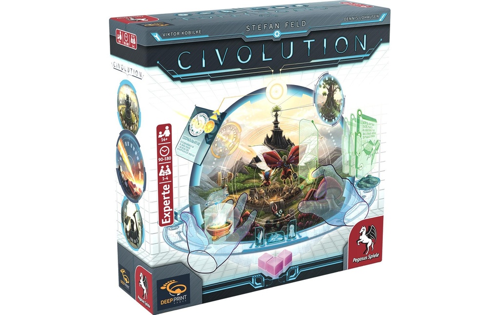 Pegasus Spiele Jeux d’experts Civolution -DE-