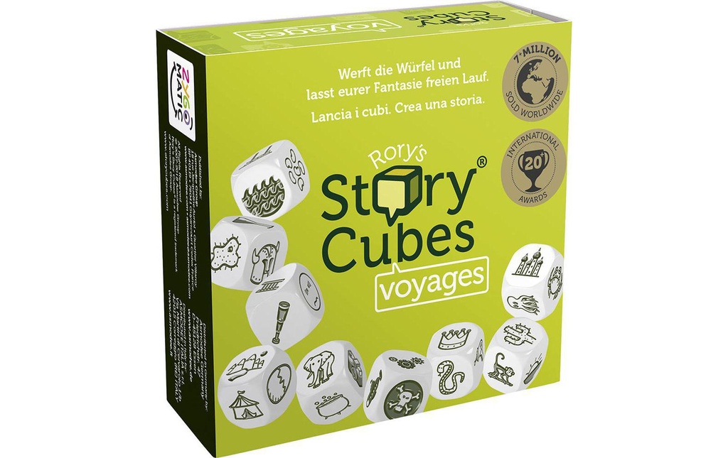 Asmodée Jeux pour la famille Rory's Story Cubes Voyages