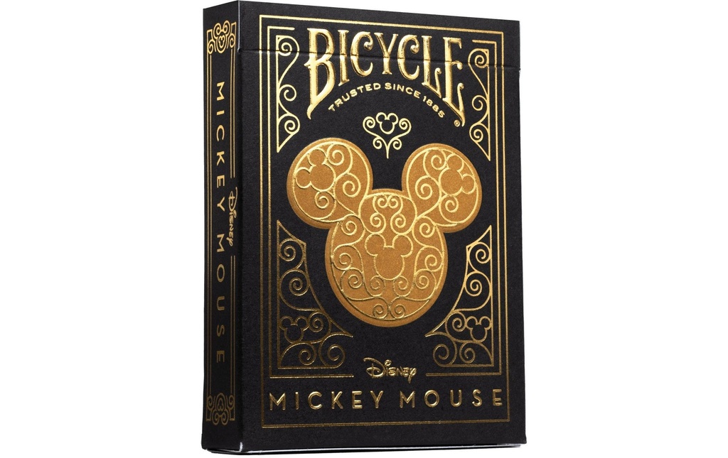 Bicycle Poker Disney 100 - Black & Gold Mickey