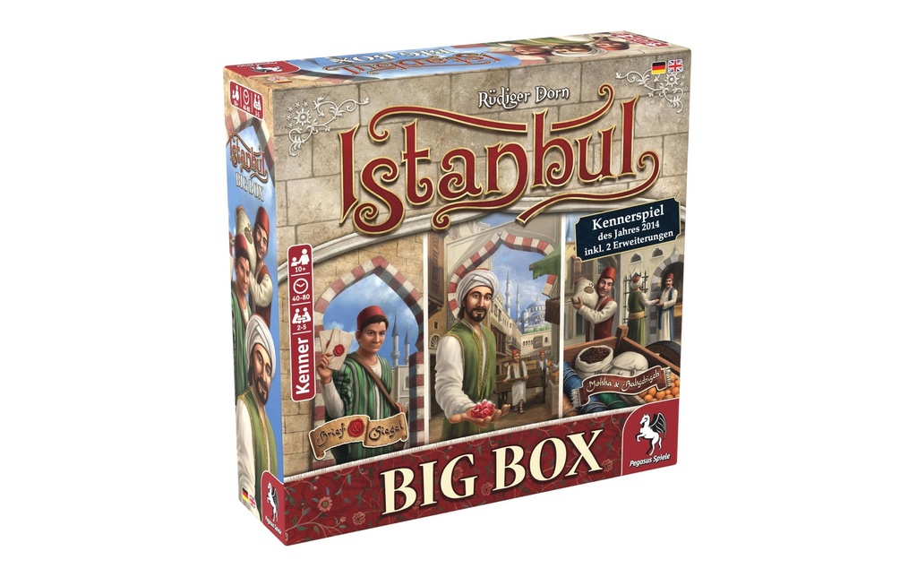 Pegasus Spiele Jeux de connaisseur Istanbul Big Box