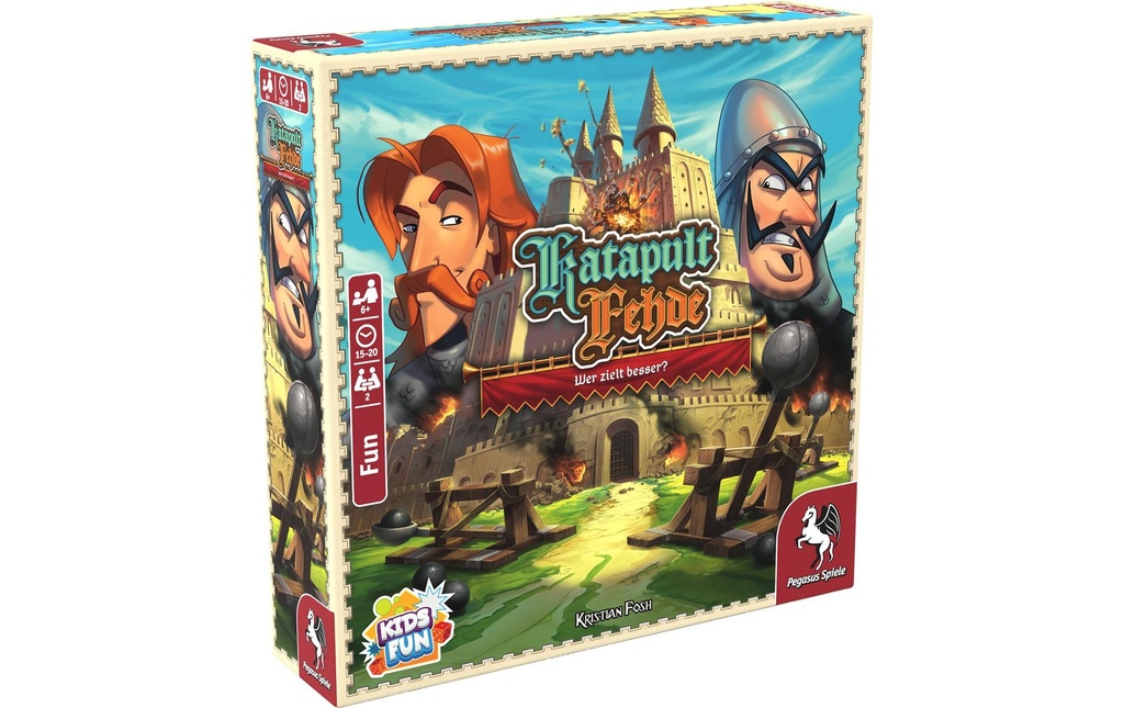 Pegasus Spiele Jeux d’enfant Katapult Fehde -DE-