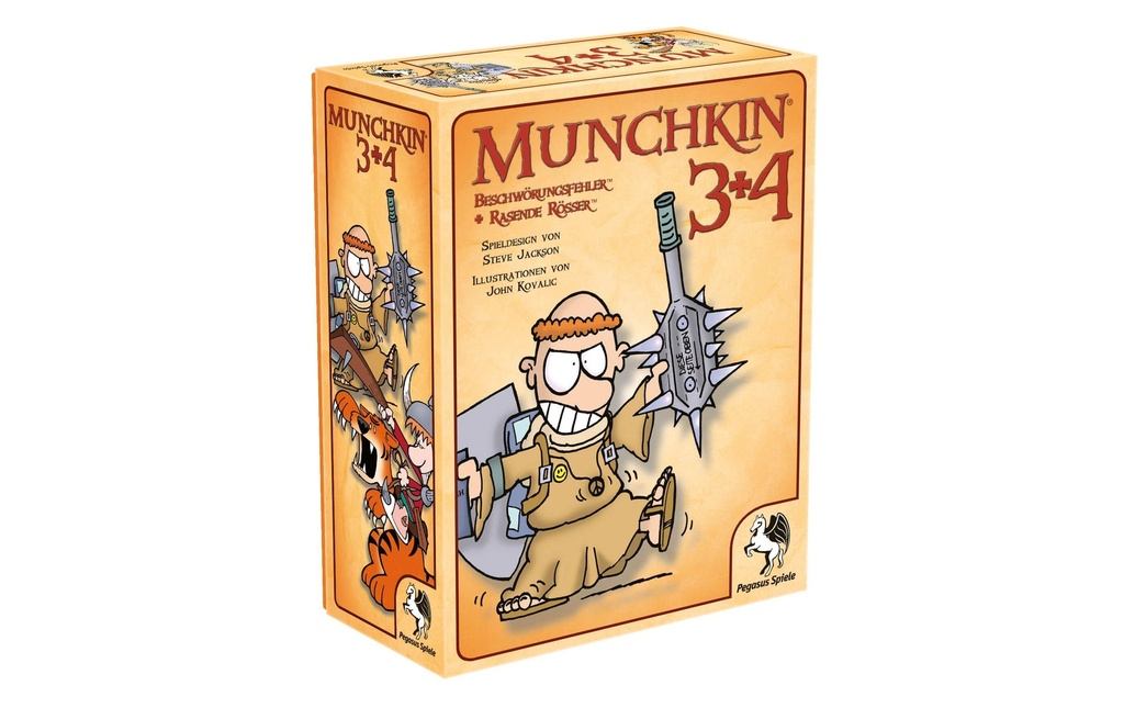 Pegasus Spiele Munchkin 3+4 (extension) -DE-
