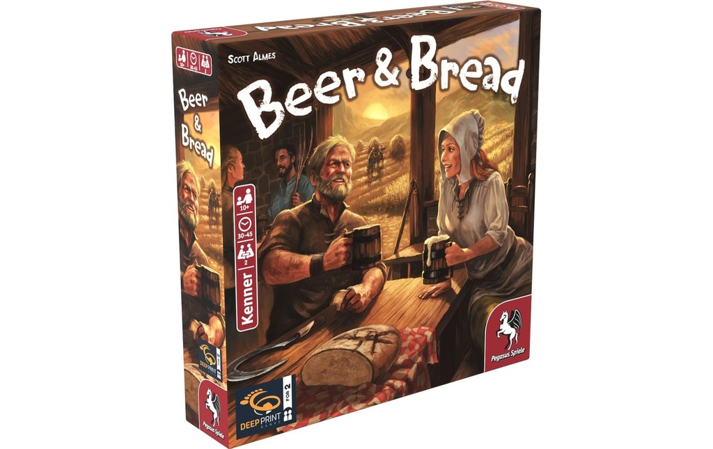 Pegasus Spiele Jeux de connaisseur Beer & Bread