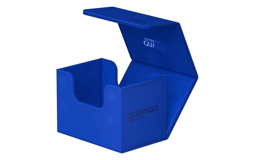 Ultimate Guard Boîte à cartes XenoSkin Sidewinder Monocolor 80+ bleu