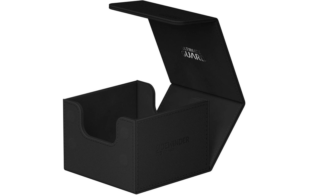 Ultimate Guard Boîte à cartes Sidewinder 133+ XenoSkin Monocolor Noir