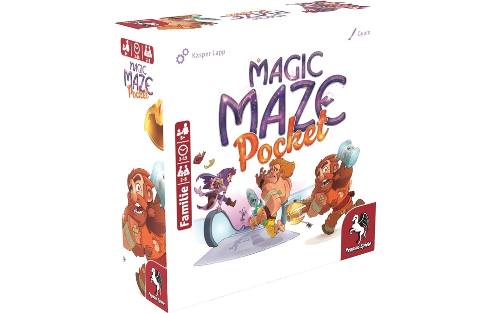 Pegasus Spiele Jeux pour la famille Magic Maze Pocket -DE-