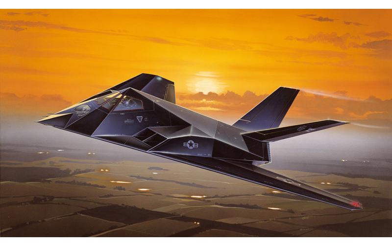 Italeri Kits de montage F-117A Stealth 1:72