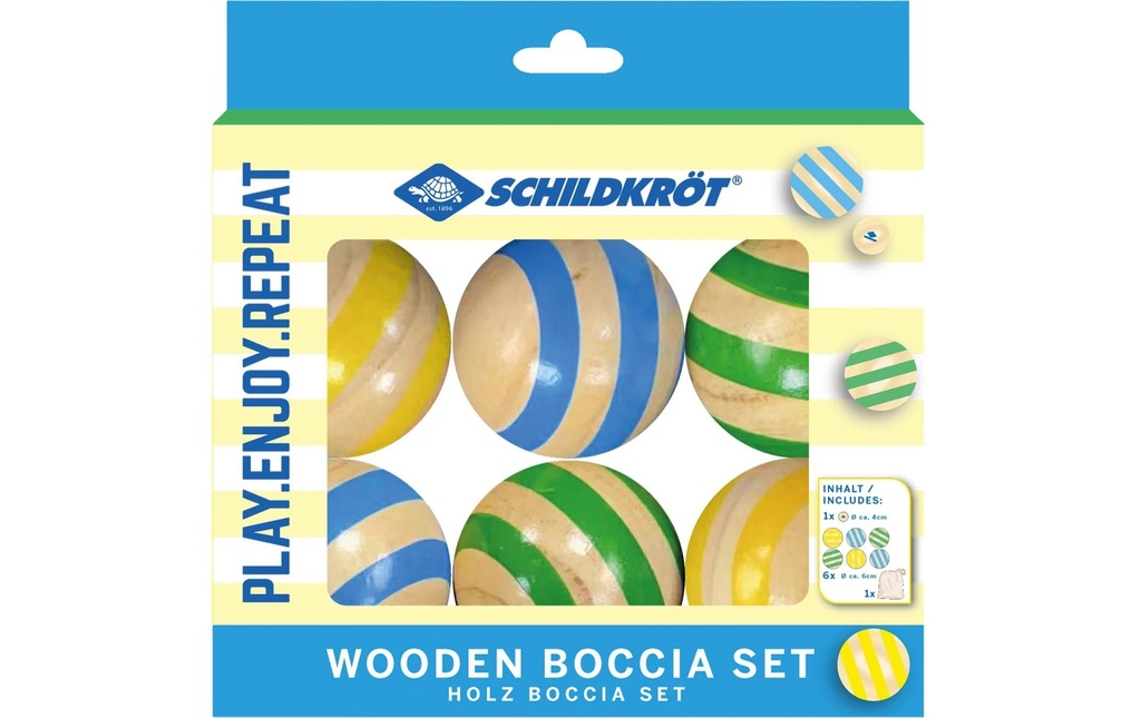 Schildkröt Funsports Set de pétanque en bois Schildkröt Bois de pin