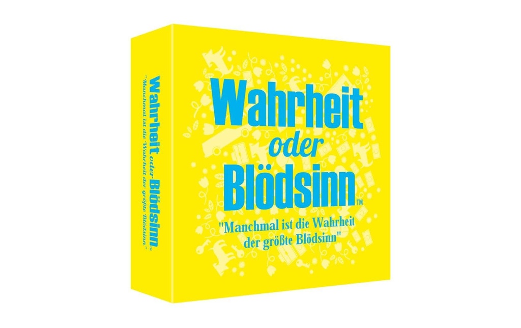 Kylskapspoesi AB Jeux de cartes Wahrheit oder Blödsinn? -DE-