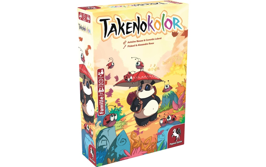 Pegasus Spiele Jeux pour la famille Takenokolor -FR-
