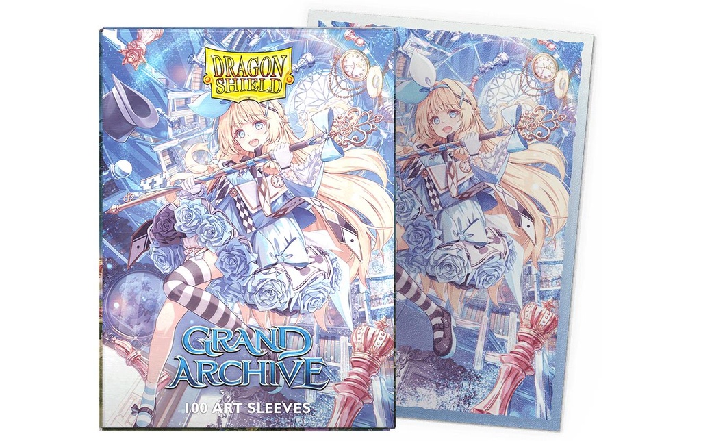 Dragon Shield Étui à cartes Art Sleeves – Alice Orleane 63 x 88 mm
