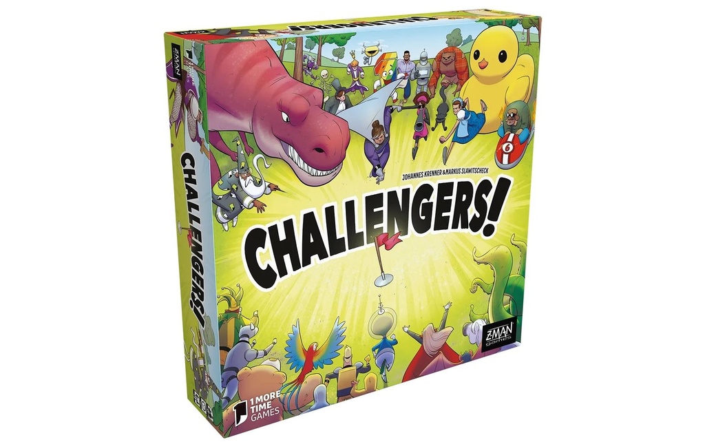 Asmodée Jeux de connaisseur Challengers! -DE-