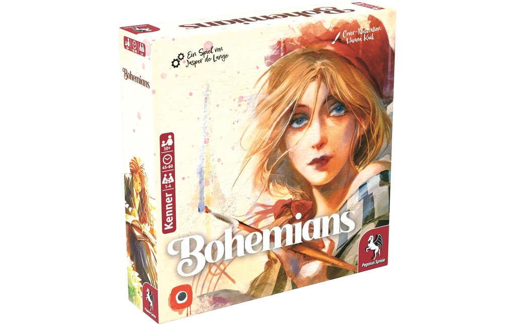 Pegasus Spiele Jeux de connaisseur Bohemians -DE-