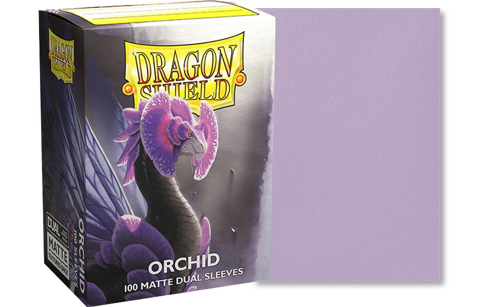 Dragon Shield Étui à cartes Dual Matte: Orchid Taille standard Violet 100