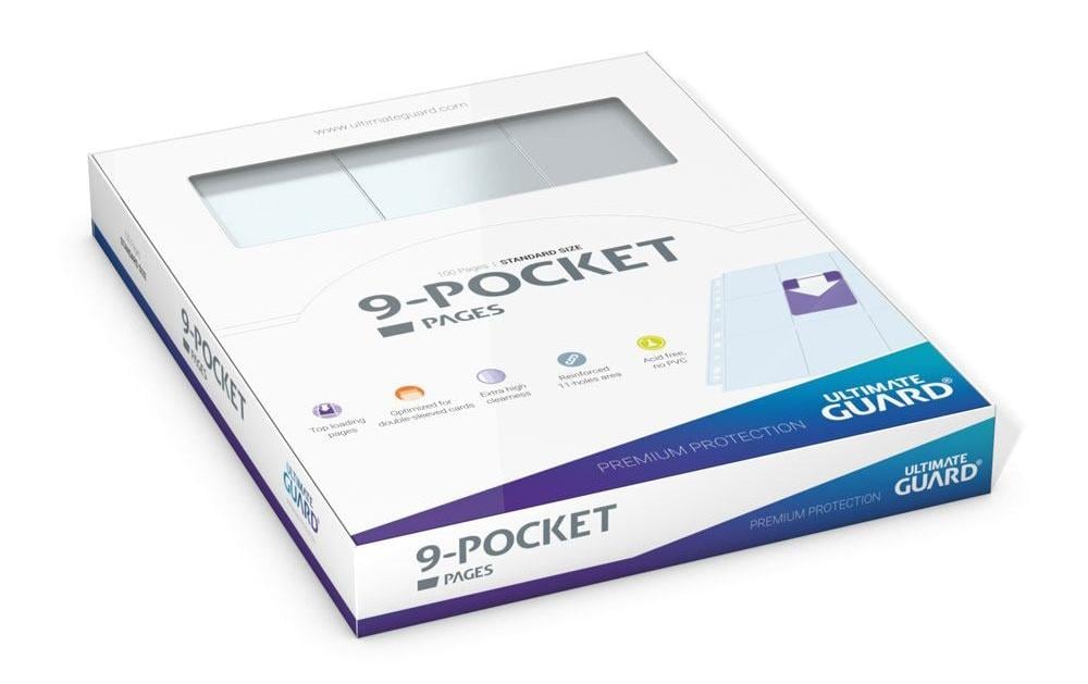 Ultimate Guard Feuilles de classeur 9-Pocket Pages 100 pcs.