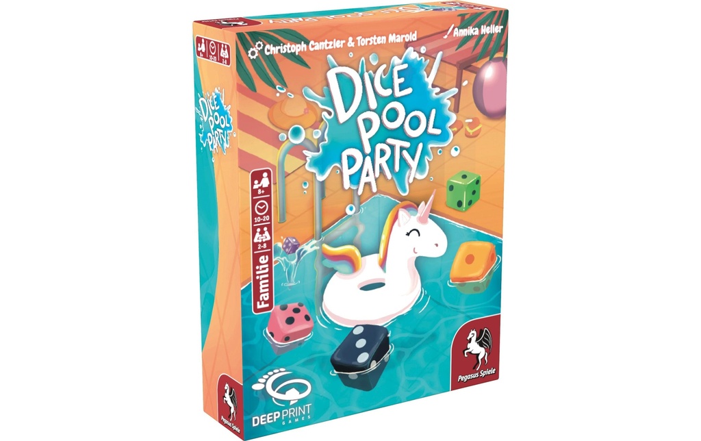 Pegasus Spiele Jeux pour la famille Dice Pool Party -DE-