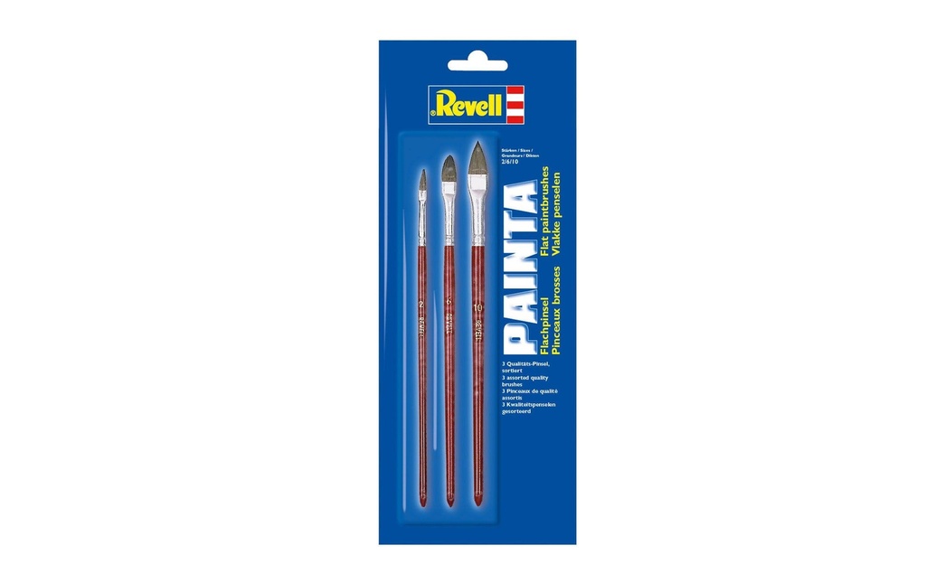 Revell Jeux de pinceaux plats