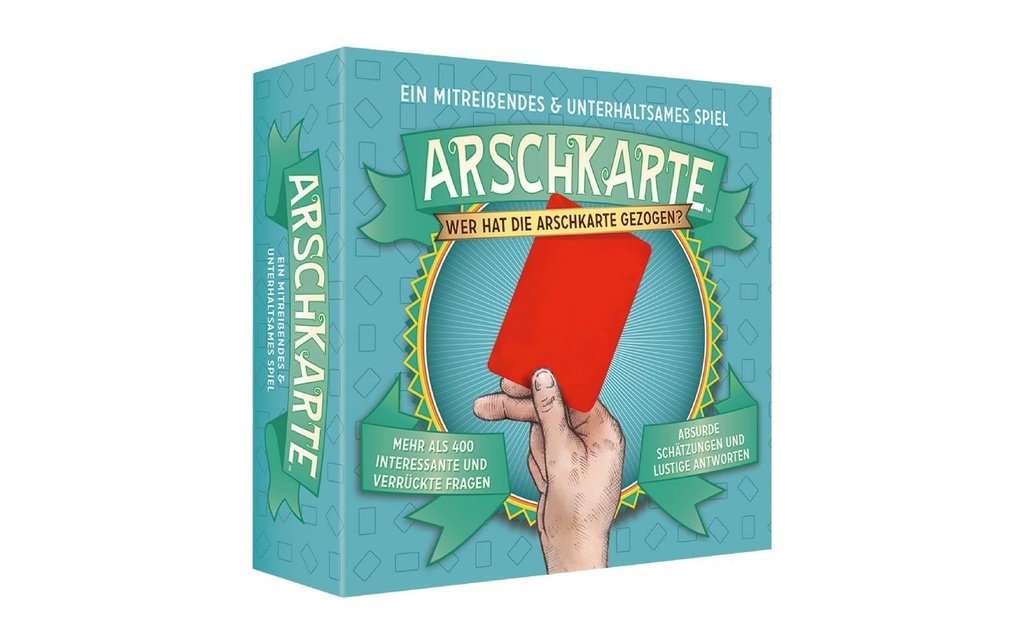 Pegasus Spiele Party game Arschkarte