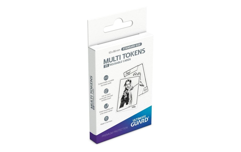 Ultimate Guard Accessoires pour cartes Multi Tokens 25 pièces