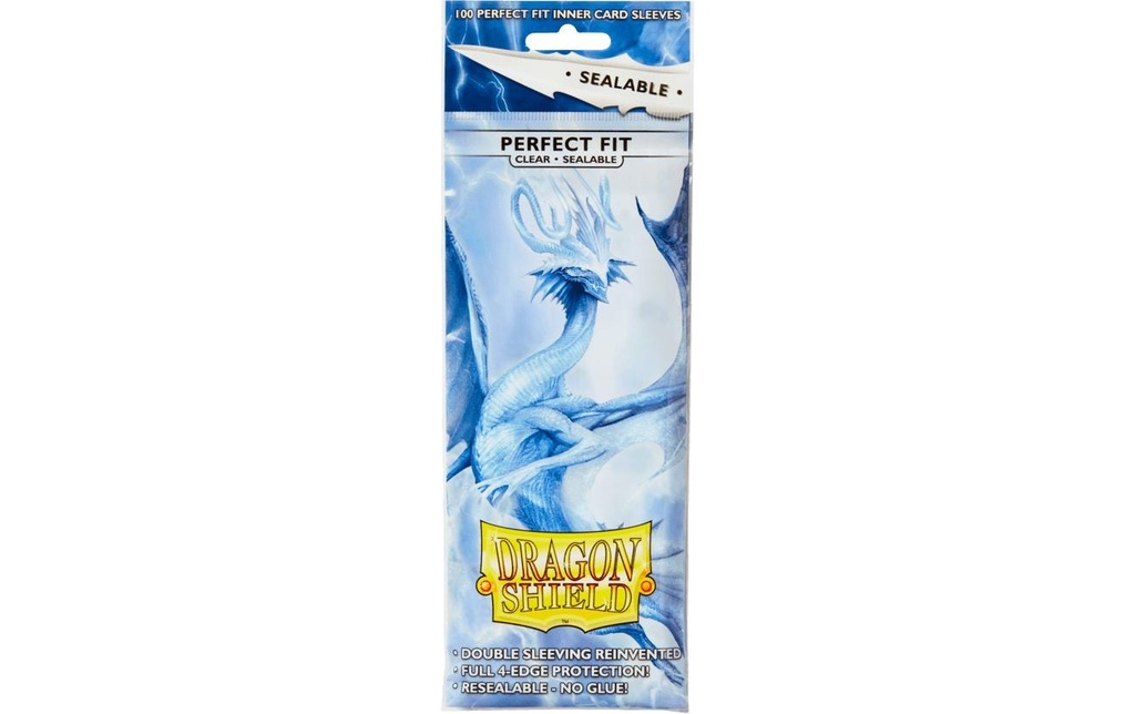 Dragon Shield Étui à cartes DS Perfect Fit Sealable, clair
