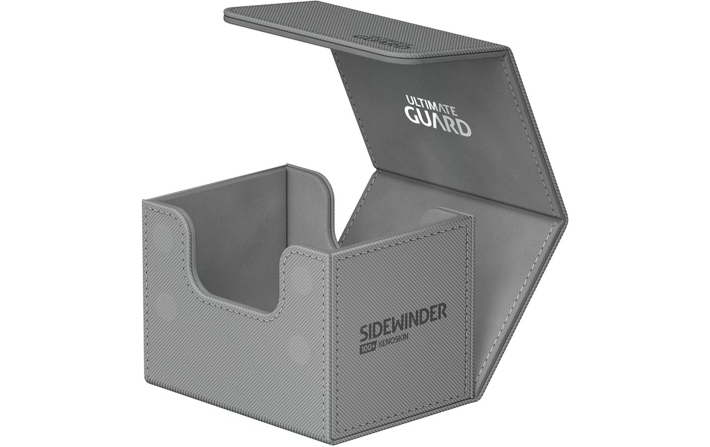 Ultimate Guard Boîte à cartes XenoSkin Sidewinder Monocolor 100+ Gris