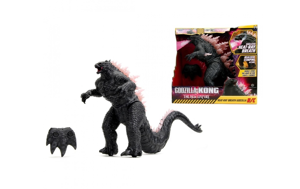 Jada Toys RC Godzilla Heat-Ray Breath 1:12
