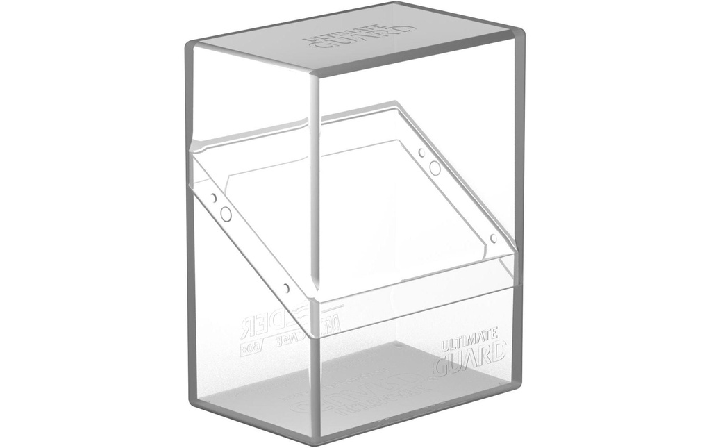 Ultimate Guard Boîte à cartes Boulder Deck Case taille standard 60+ Transparent