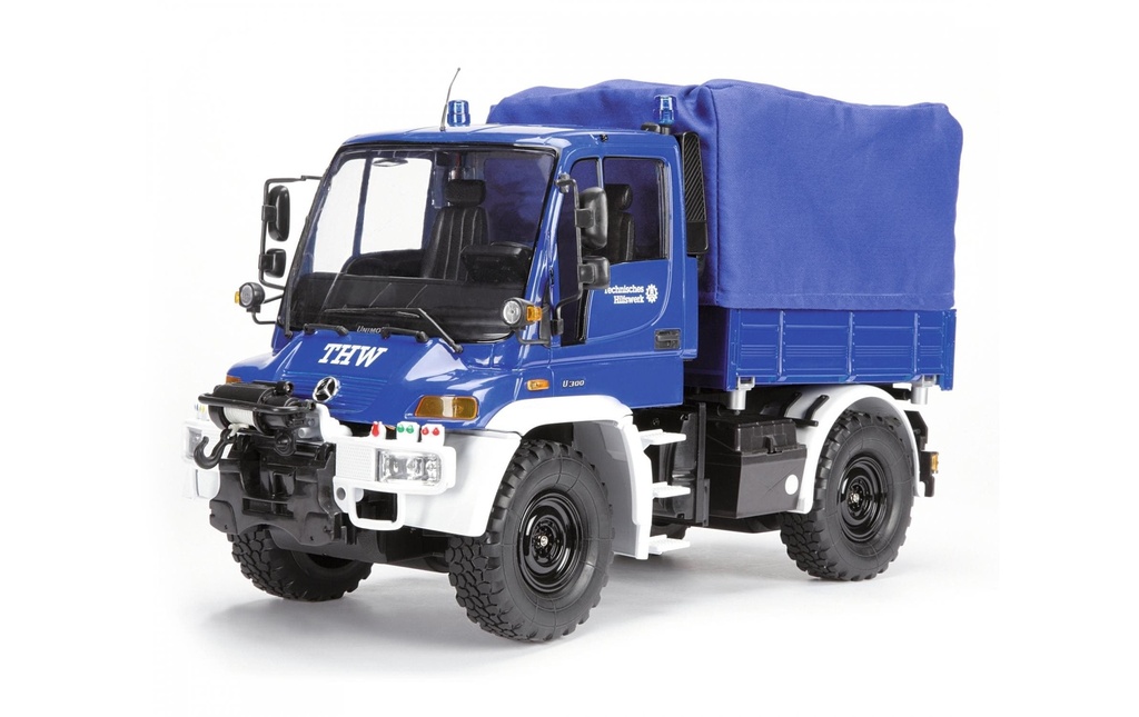 Carson Mercedes Benz Unimog U300 THW, 1:12, RTR