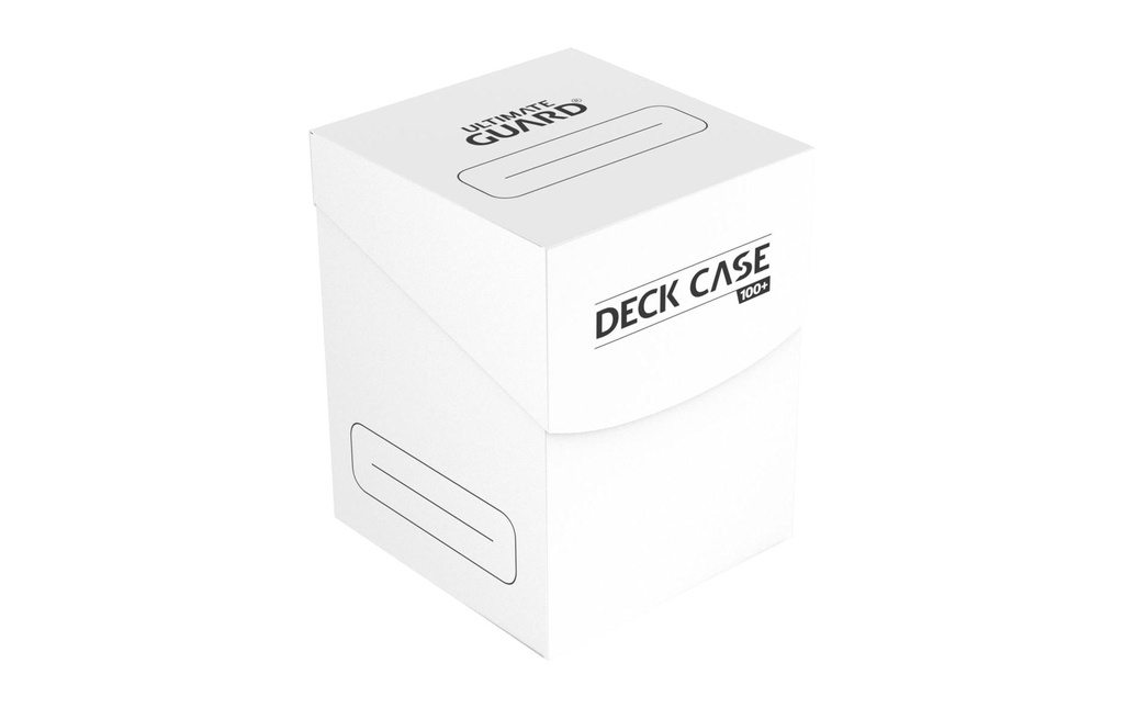 Ultimate Guard Boîte à cartes Deck Case 100+ taille standard Blanc