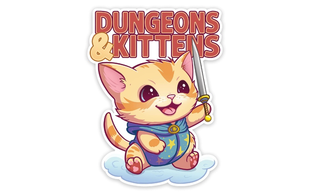 Glass Staff Autocollants Donjons et chatons Multicolore