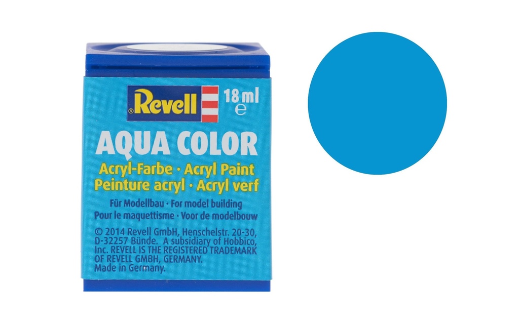 Revell Peinture acrylique 36 150 bleu clair brillant 36 150