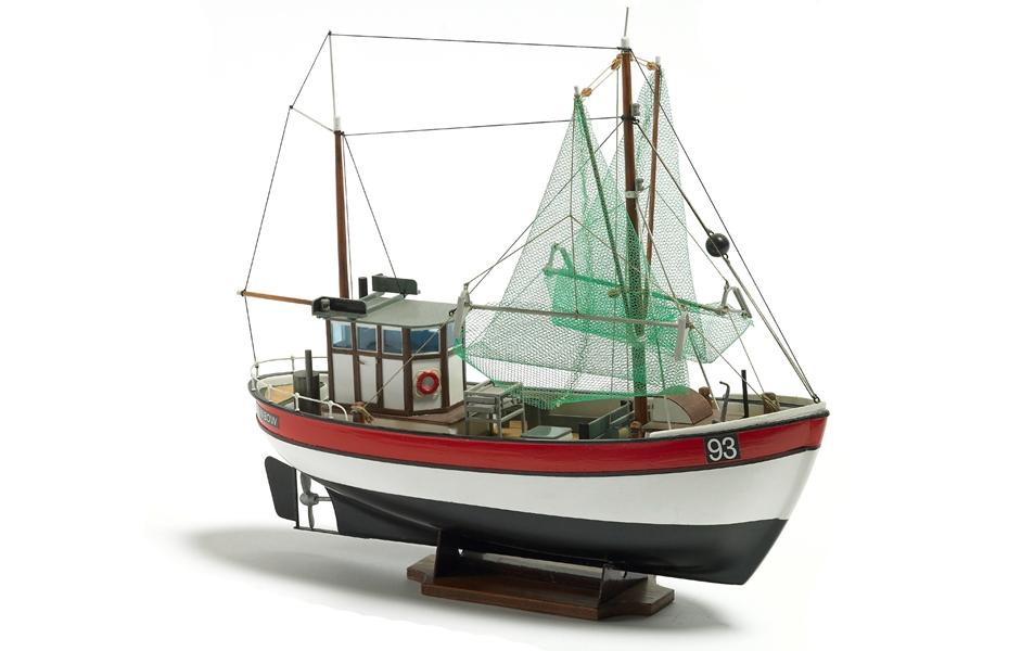 Billing Boats Kits de montage Cotre de pêche Rainbow, 280 mm 1:60