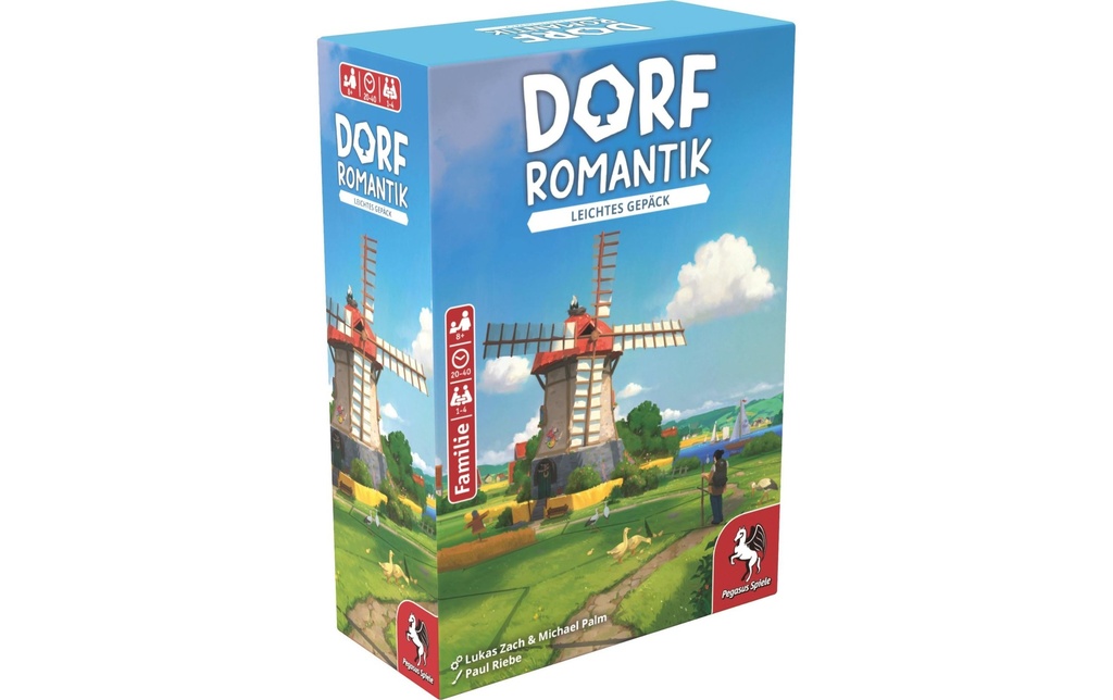 Pegasus Spiele Jeux pour la famille Dorfromantik – Leichtes Gepäck -DE-