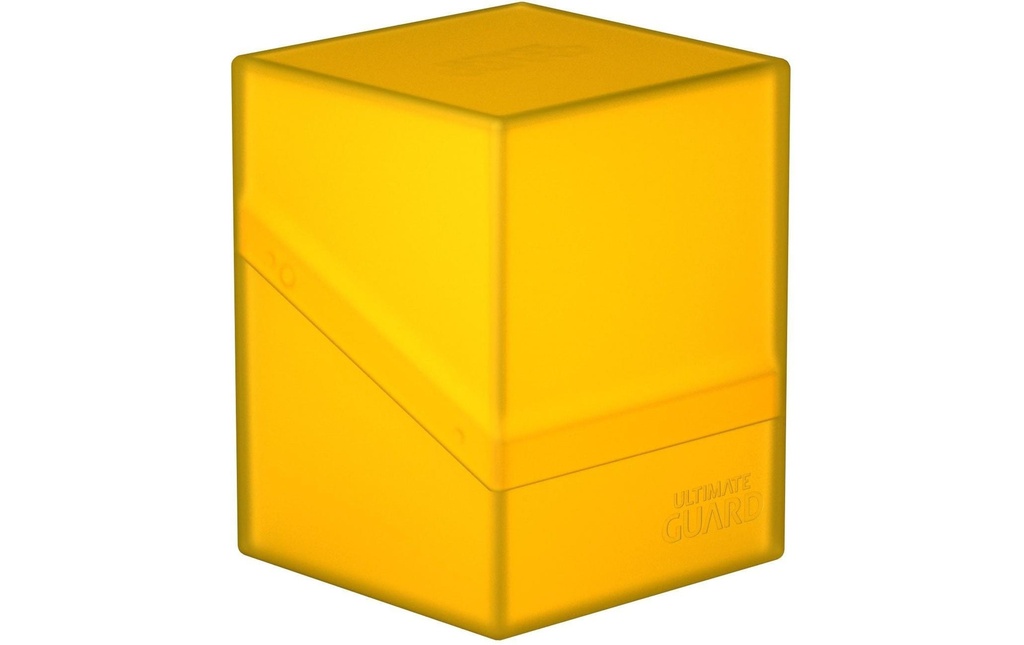 Ultimate Guard Boîte à cartes Boulder Deck Case taille standard 100+ ambre